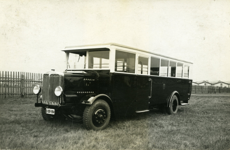 Autobus značky Fross–Büssing určený pro město Liberec